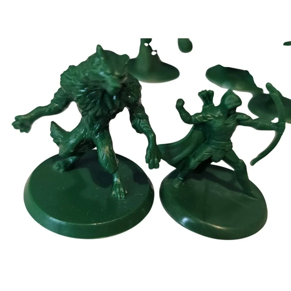 Magic The Gathering Arena Planeswalkers Game Green Squad Figures 10 Count
